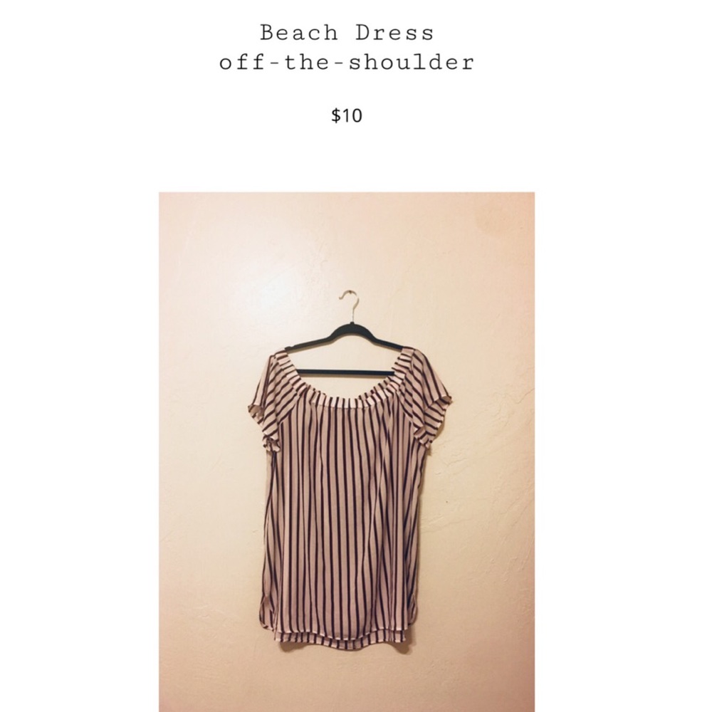 Beachy Off the Shoulder Dress